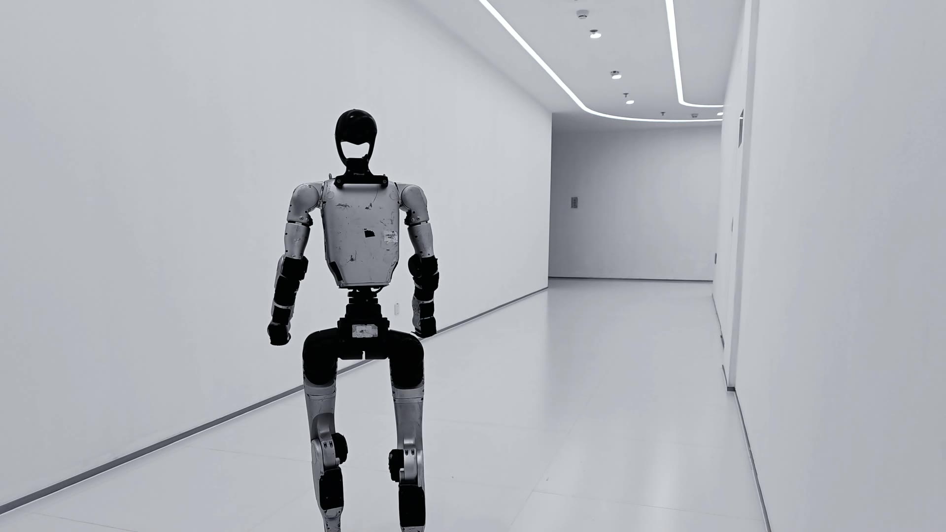 PredActor humanoid in the project’s real-world hardware demonstration.